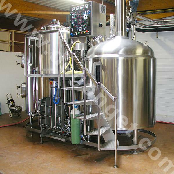 2000L Промышленное Automated пар с подогревом стал Пиво пивоварня для продажи